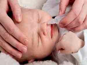 Как часто капать альбуцид новорожденному