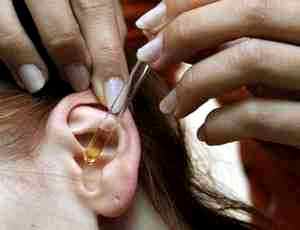 Альбуцид глазные капли в ухо