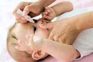 Альбуцид при коньюктивите у новорожденного